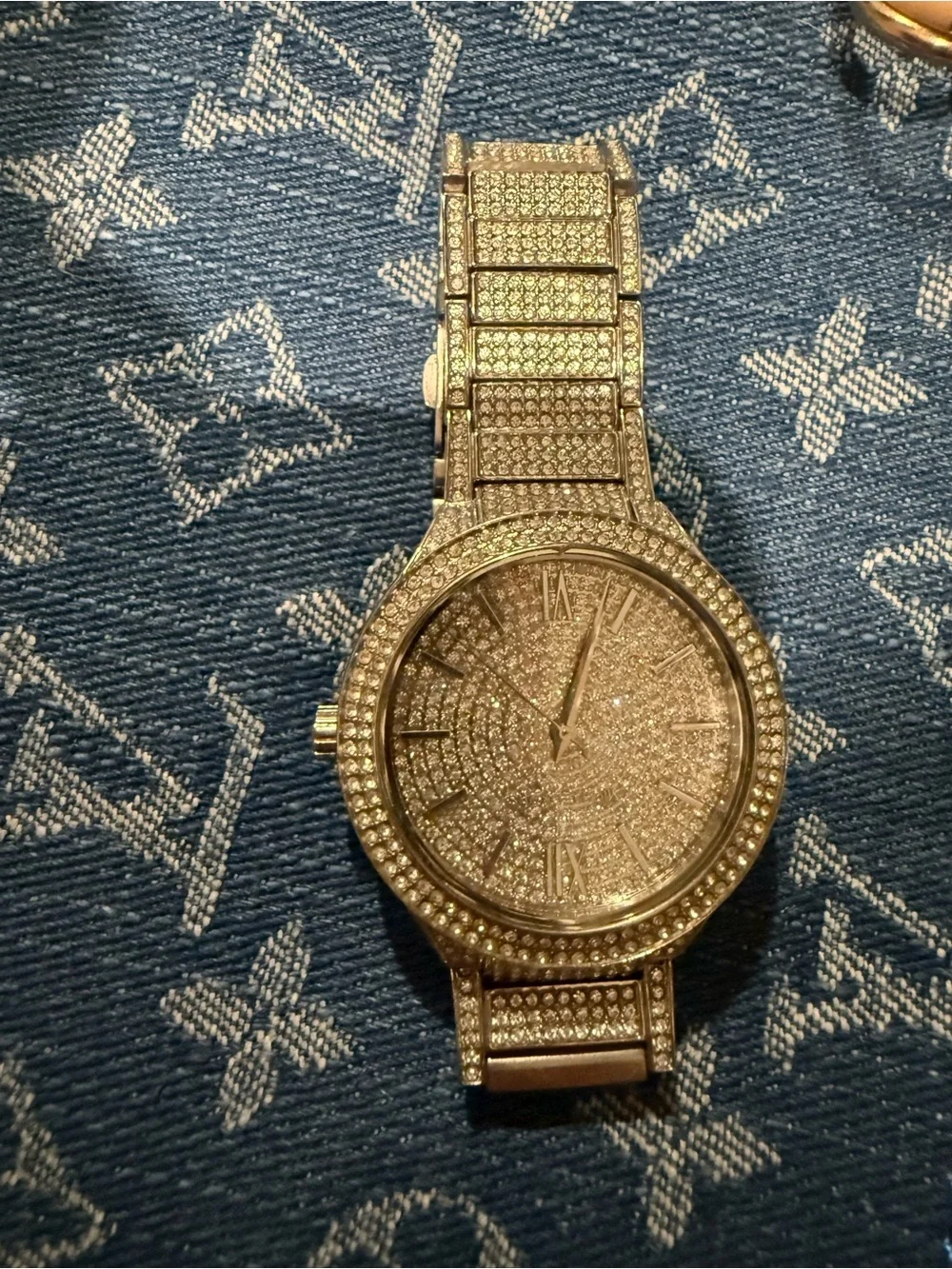 Michael Kors Silver Pavé Crystal Women's Watch - Picture 2 of 5